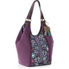 image:imageSakroots The Sak Roma Shopper Shoulder Bag Large Purse amp Tote Bag with Double Straps amp Zipper Pockets for Everyday amp TravelViolet Tapestry