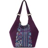 image:imageSakroots The Sak Roma Shopper Shoulder Bag Large Purse amp Tote Bag with Double Straps amp Zipper Pockets for Everyday amp TravelViolet Tapestry