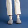 image:imageThe Sak Bolinas Clog in Crochet and Leather Slip On Entry Dove Sparkle