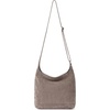 image:imageThe Sak De Young Crossbody Purse  Premium Leather Womens Handbag for Everyday amp Travel  Cross Body Bag With ZipperMushroom Suede
