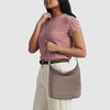 image:imageThe Sak De Young Crossbody Purse  Premium Leather Womens Handbag for Everyday amp Travel  Cross Body Bag With ZipperMushroom Suede