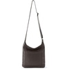 image:imageThe Sak De Young Crossbody Purse  Premium Leather Womens Handbag for Everyday amp Travel  Cross Body Bag With ZipperSlate