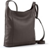 image:imageThe Sak De Young Crossbody Purse  Premium Leather Womens Handbag for Everyday amp Travel  Cross Body Bag With ZipperSlate