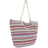 image:imageThe Sak Faye Tote Bag  Hand Crochet Womens Purse For Everyday amp Travel  Handbag With Zipper Pocket amp Shoulder StrapsEden Stripe
