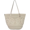 image:imageThe Sak Faye Tote Bag  Hand Crochet Womens Purse For Everyday amp Travel  Handbag With Zipper Pocket amp Shoulder StrapsNatural Medallion