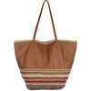 image:imageThe Sak Faye Tote Bag  Hand Crochet Womens Purse For Everyday amp Travel  Handbag With Zipper Pocket amp Shoulder StrapsTobacco Seminyak