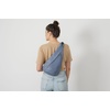 image:imageThe Sak Geo Sling Backpack  Leather Womens Fashion Backpack for Everyday amp Travel  Sling Crossbody With Zipper amp PocketsMaritime