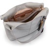 image:imageThe Sak Huntley Hobo Bag  Premium Leather Womens Purse for Everyday amp Travel  Handbag with Shoulder Bag StrapsLight Smoke