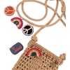 image:imageThe Sak Josie Mini Crossbody in Crochet with Adjustable StrapBamboo Sayulita