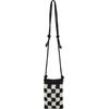 image:imageThe Sak Josie Mini Crossbody in Crochet with Adjustable StrapBlack Check