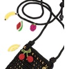 image:imageThe Sak Josie Mini Crossbody in Crochet with Adjustable StrapBlack Sayulita