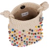 image:imageThe Sak Josie Mini Crossbody in Crochet with Adjustable StrapEcru Multi Beads