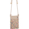 image:imageThe Sak Josie Mini Crossbody in Crochet with Adjustable StrapEcru Multi Beads
