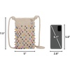 image:imageThe Sak Josie Mini Crossbody in Crochet with Adjustable StrapEcru Multi Beads