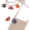 image:imageThe Sak Josie Mini Crossbody in Crochet with Adjustable StrapRainbow Ecru