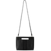 image:imageThe Sak Linden Convertible Crossbody Bag in Crochet Adjustable Multi Use StrapBlack Vachetta