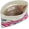 image:imageThe Sak Linden Convertible Crossbody Bag in Crochet Adjustable Multi Use StrapNatural Senang
