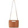 image:imageThe Sak Linden Convertible Crossbody Bag in Crochet Adjustable Multi Use StrapTobacco Vachetta