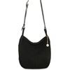 image:imageThe Sak Los Feliz Crossbody Purse  Hand Crochet Womens Handbag for Everyday amp Travel  Cross Body Bag With Zipper Pockets amp Adjustable Shoulder Bag Strap  Black