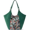 image:imageThe Sak Roma Shopper Shoulder Bag  Sakroots Large Purse amp Tote Bag with Double Straps amp Zipper Pockets for Everyday amp Travel