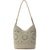 image:imageThe Sak Sequoia Hobo Bag  Hand Crochet Large Womens Purse for Everyday amp Travel  Durable Handbag amp Tote With Zipper Pocket