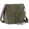 image:imageThe Sak Silverlake Crossbody Purse  Womens Casual Purse For Everyday amp Travel  Leather Bag with Adjustable Strap amp ZipperMoss Suede