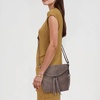 image:imageThe Sak Silverlake Crossbody Purse  Womens Casual Purse For Everyday amp Travel  Leather Bag with Adjustable Strap amp ZipperMushroom Suede