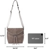 image:imageThe Sak Silverlake Crossbody Purse  Womens Casual Purse For Everyday amp Travel  Leather Bag with Adjustable Strap amp ZipperMushroom Suede