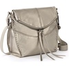 image:imageThe Sak Silverlake Crossbody Purse  Womens Casual Purse For Everyday amp Travel  Leather Bag with Adjustable Strap amp ZipperPyrite