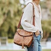 image:imageThe Sak Silverlake Crossbody Purse  Womens Casual Purse For Everyday amp Travel  Leather Bag with Adjustable Strap amp ZipperTobacco Floral Embossed