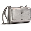 image:imageThe Sak Womens Iris Smartphone Crossbody Bag in LeatherPyrite