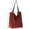 image:imageThe Sak Womens Los Feliz Tall ToteCinnamon Suede
