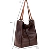 image:imageThe Sak Womens Los Feliz Tall ToteMahogany