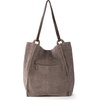 image:imageThe Sak Womens Los Feliz Tall ToteMushroom Suede