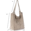 image:imageThe Sak Womens Los Feliz Tall ToteSand Suede