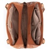 image:imageThe Sak Womens Melrose Leather SatchelTobacco Floral Embossed