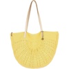 image:imageThe Sak Faye Tote Bag  Hand Crochet Womens Purse For Everyday amp Travel  Handbag With Zipper Pocket amp Shoulder StrapsChartreuse Sunbeam