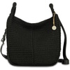 image:imageThe Sak Los Feliz Crossbody Purse  Hand Crochet Womens Handbag for Everyday amp Travel  Cross Body Bag With Zipper Pockets amp Adjustable Shoulder Bag Strap  Black