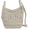 image:imageThe Sak Los Feliz Crossbody Purse  Womens Crochet Handbag For Everyday amp Travel  Cross Body With Adjustable Shoulder Strap  Natural Medallion