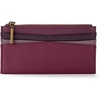 image:imageThe Sak Neva Large Card Wallet  Slim Leather Wallet for Women  Card Holder With 6 Credit Card Slots amp Zipper Closure  LargeCurrant Block