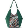 image:imageThe Sak Roma Shopper Shoulder Bag  Sakroots Large Purse amp Tote Bag with Double Straps amp Zipper Pockets for Everyday amp Travel