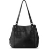image:imageThe Sak Womens Melrose Leather SatchelBlack
