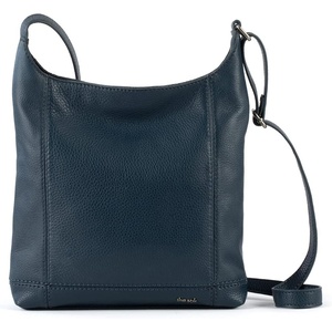 image:imageThe Sak De Young Crossbody Purse  Premium Leather Womens Handbag for Everyday amp Travel  Cross Body Bag With ZipperIndigo