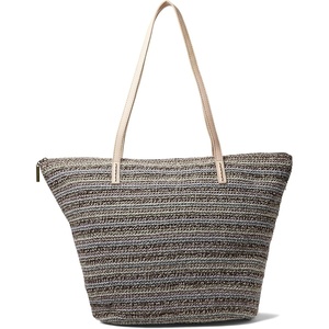image:imageThe Sak Faye Tote Bag  Hand Crochet Womens Purse For Everyday amp Travel  Handbag With Zipper Pocket amp Shoulder StrapsTerra Stripe