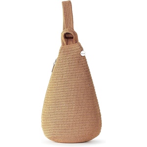 image:imageThe Sak Geo Sling Backpack  Leather Womens Fashion Backpack for Everyday amp Travel  Sling Crossbody With Zipper amp PocketsBamboo
