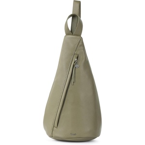 image:imageThe Sak Geo Sling Backpack  Leather Womens Fashion Backpack for Everyday amp Travel  Sling Crossbody With Zipper amp PocketsLoden