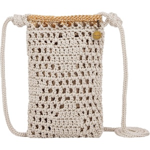 image:imageThe Sak Josie Mini Crossbody in Crochet with Adjustable StrapNatural Sayulita