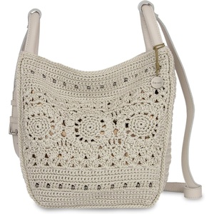 image:imageThe Sak Los Feliz Crossbody Purse  Womens Crochet Handbag For Everyday amp Travel  Cross Body With Adjustable Shoulder Strap  Natural Medallion