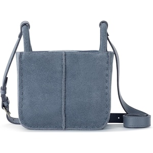 image:imageThe Sak Los Feliz Small Crossbody Purse  Womens Leather Handbag For Everyday amp Travel  Mini HandBag With Adjustable StrapMaritime Suede