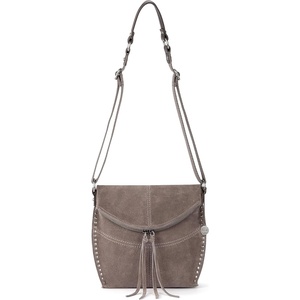 image:imageThe Sak Silverlake Crossbody Purse  Womens Casual Purse For Everyday amp Travel  Leather Bag with Adjustable Strap amp ZipperMushroom Suede